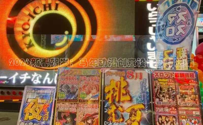 2026新春贺岁：马年动漫创意设计稿精选集